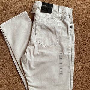 -BEIGE DRESS PANTS/ JEANS